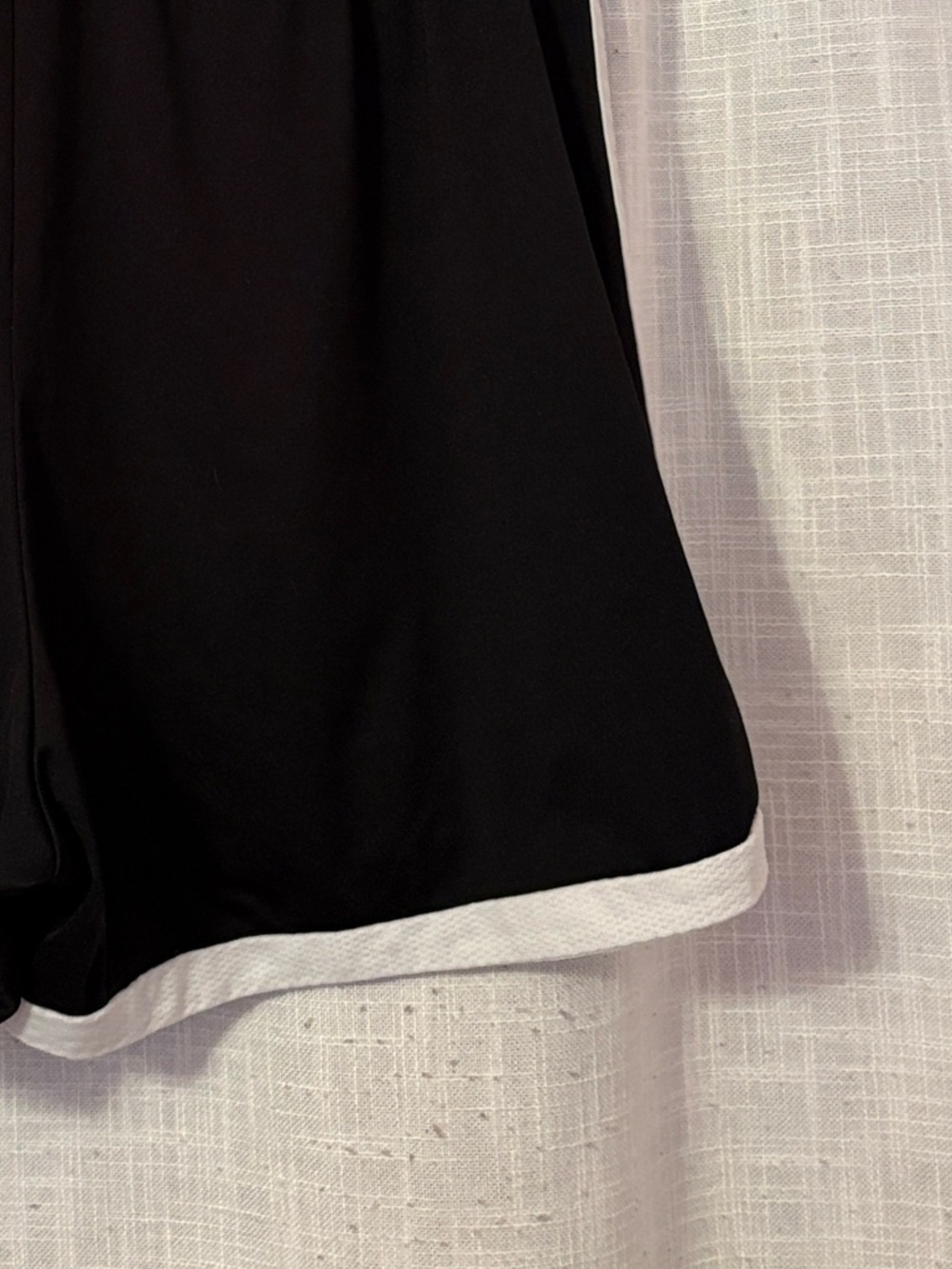 Adidas Climacool Black & White Logo Athletic Shorts - Picture 8 of 12